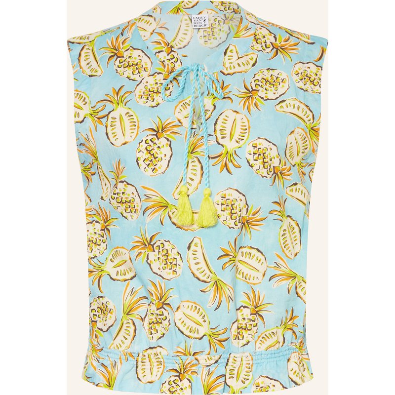 Emily Van Den Bergh Blusentop blau