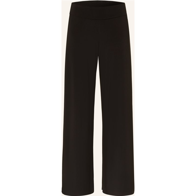 Norma Kamali Jerseyhose schwarz