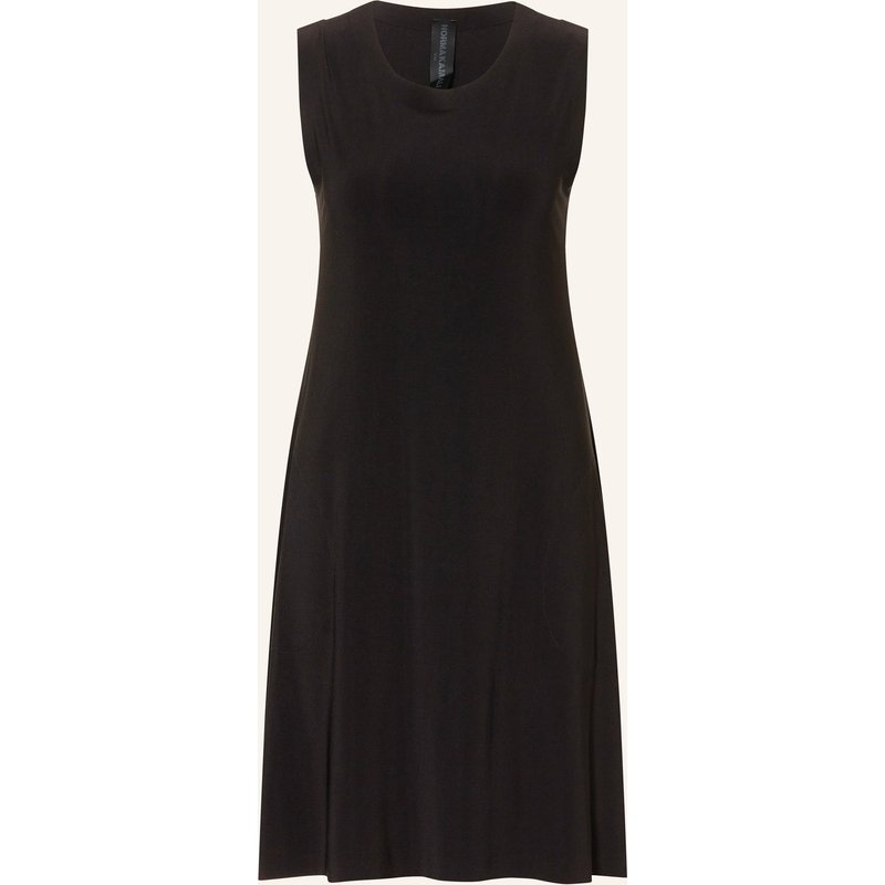 Norma Kamali Jerseykleid schwarz