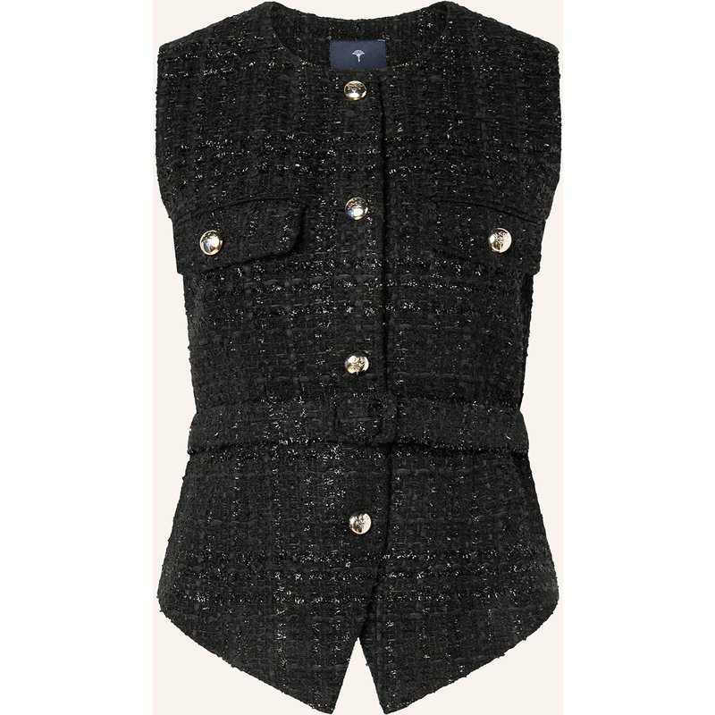 Joop! Blazerweste Viola Aus Tweed schwarz