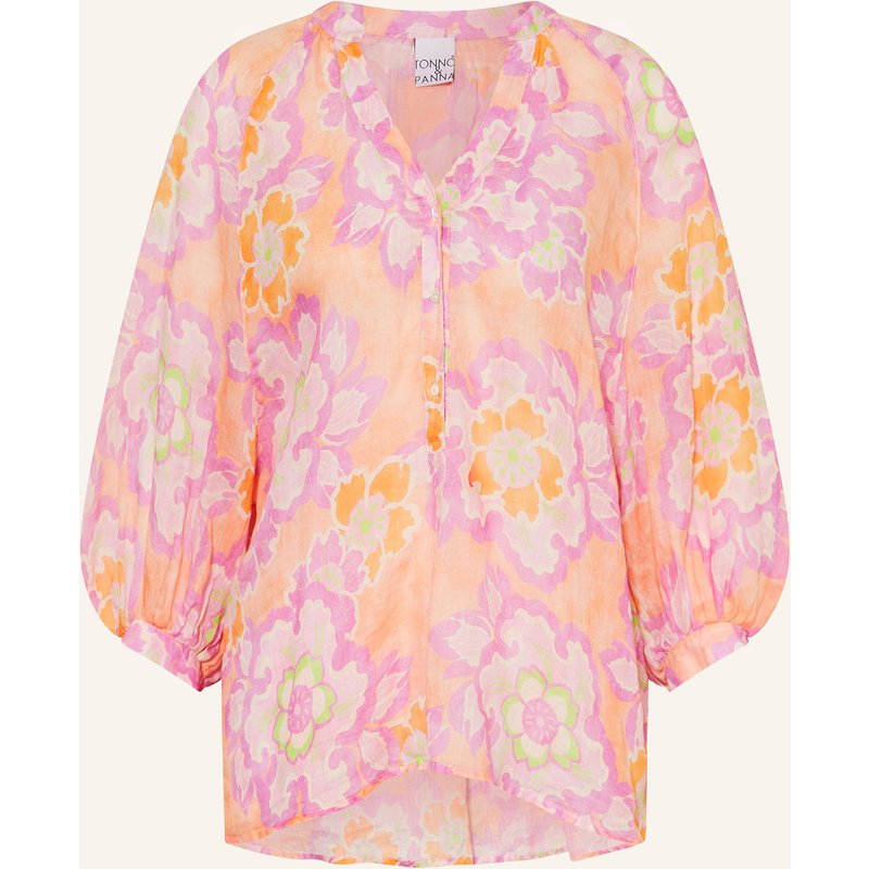 Tonno & Panna Blusenshirt Mit 3/4-Arm orange