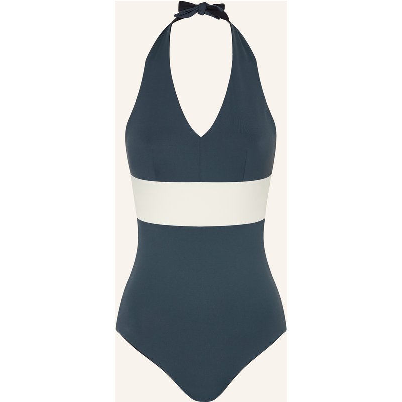 Mymarini Neckholder-Badeanzug Classics Zum Wenden schwarz