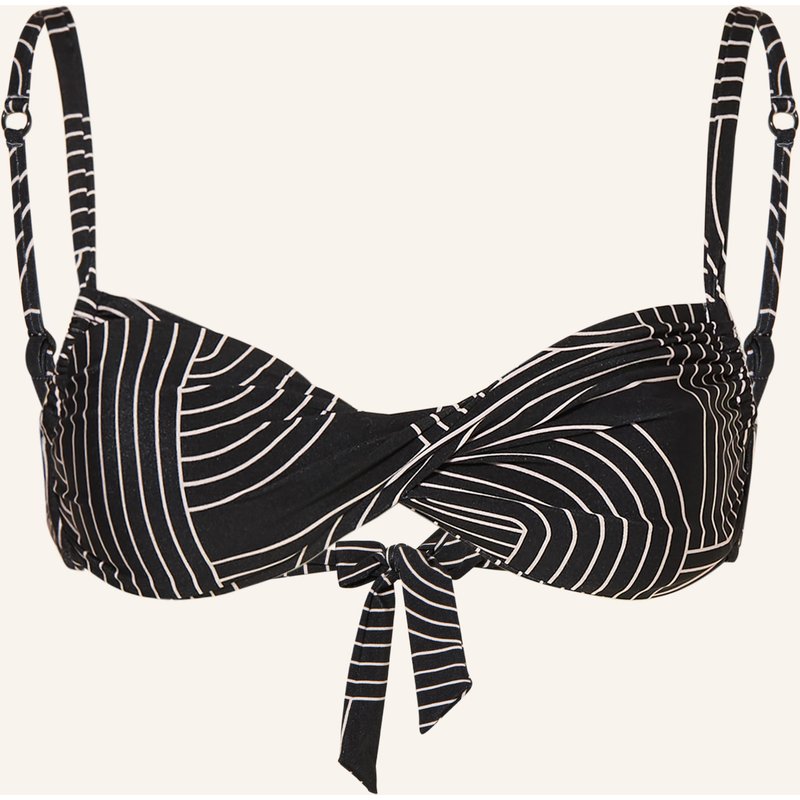 Watercult Bralette-Bikini-Top Line Set schwarz