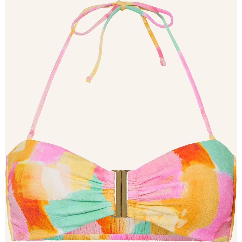 Watercult Bandeau-Bikini-Top Empowered Play rosa