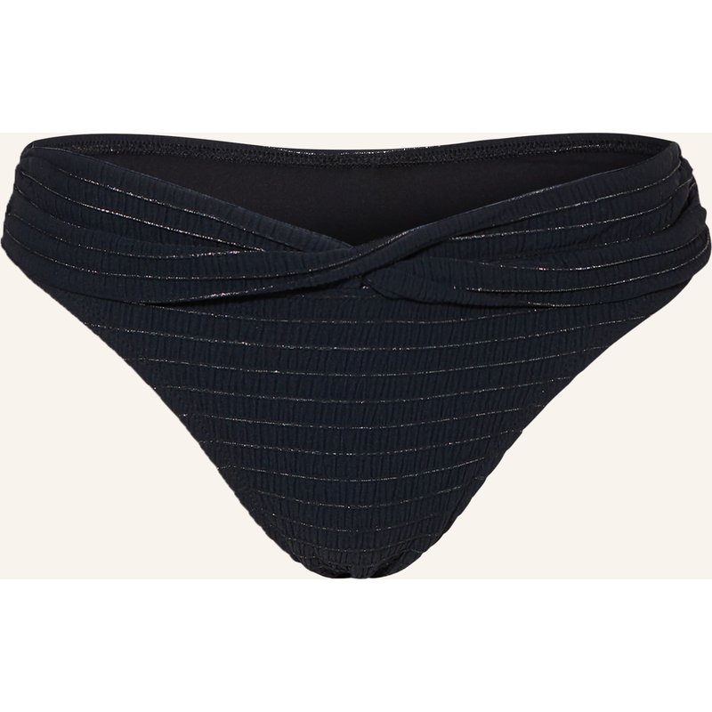 Watercult Basic-Bikini-Hose Afterlight Mit Glitzergarn schwarz