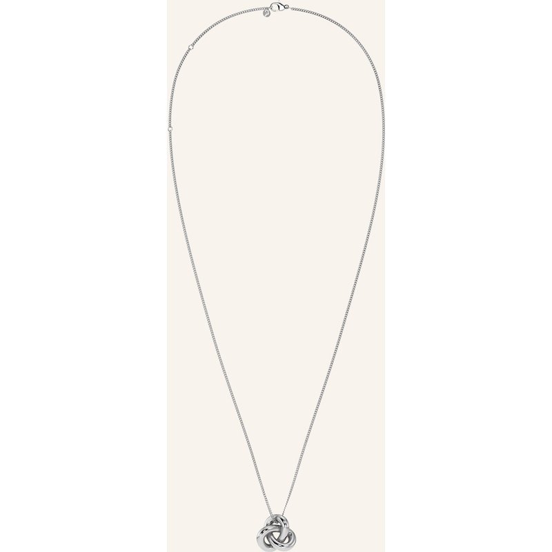 Edblad Halskette Infinity Knot L silber