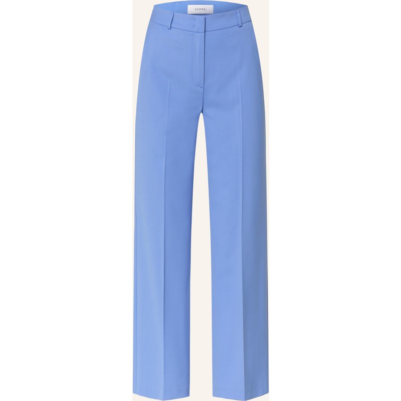 Comma Marlenehosen blau