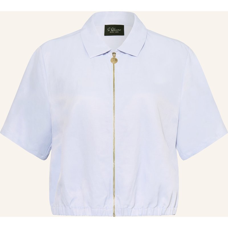 S.Oliver Black Label Bluse blau