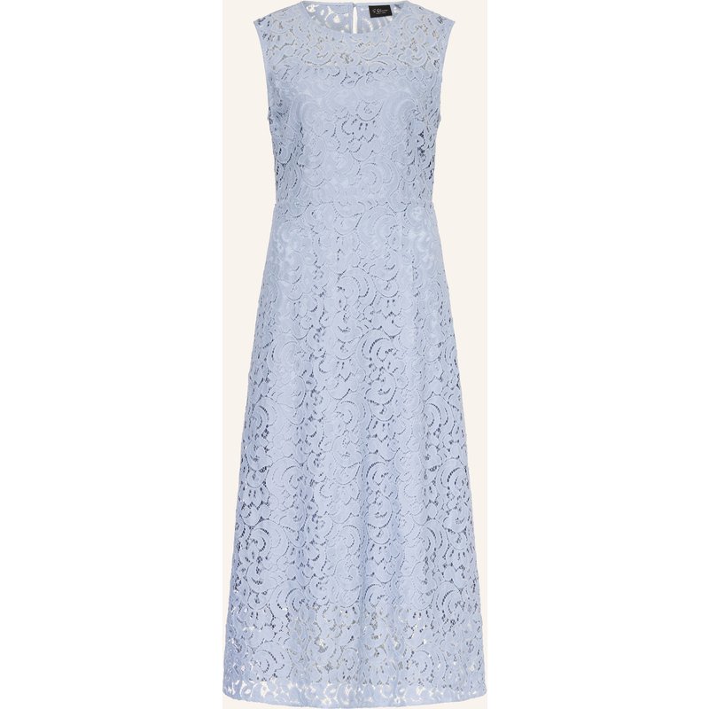 S.Oliver Black Label Spitzenkleid blau