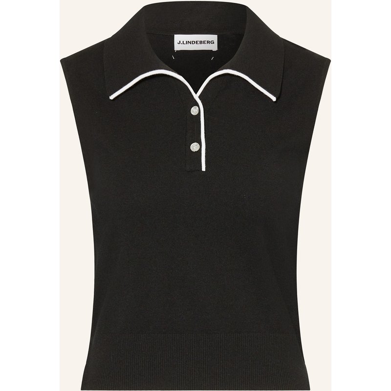 J.Lindeberg Funktions-Poloshirt weiss