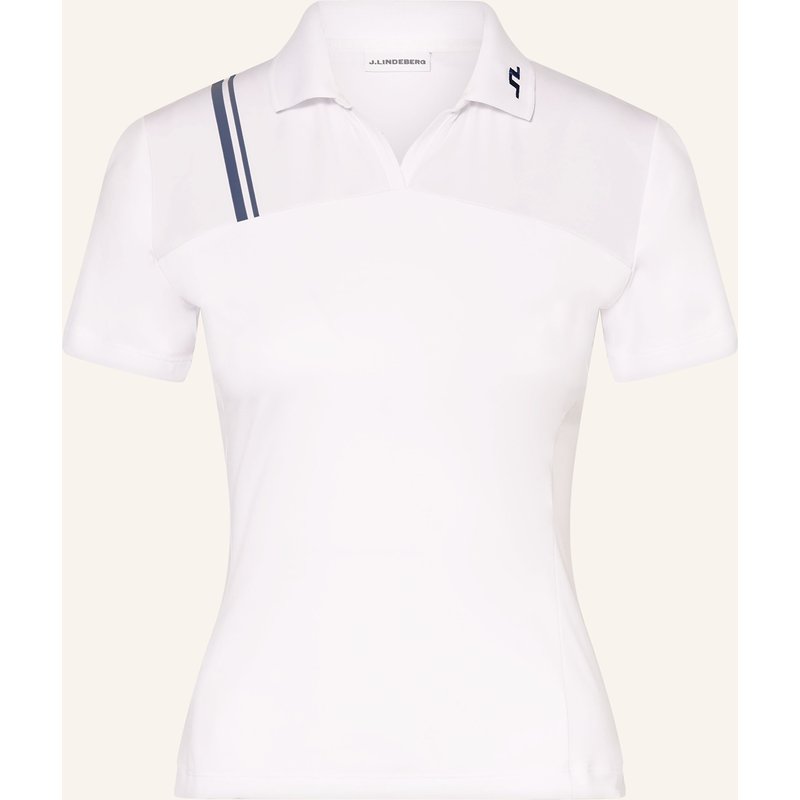 J.Lindeberg Funktions-Poloshirt weiss