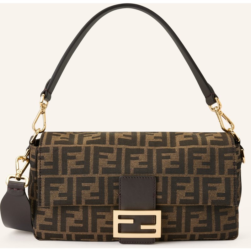 Fendi Handtasche Baguette Medium braun