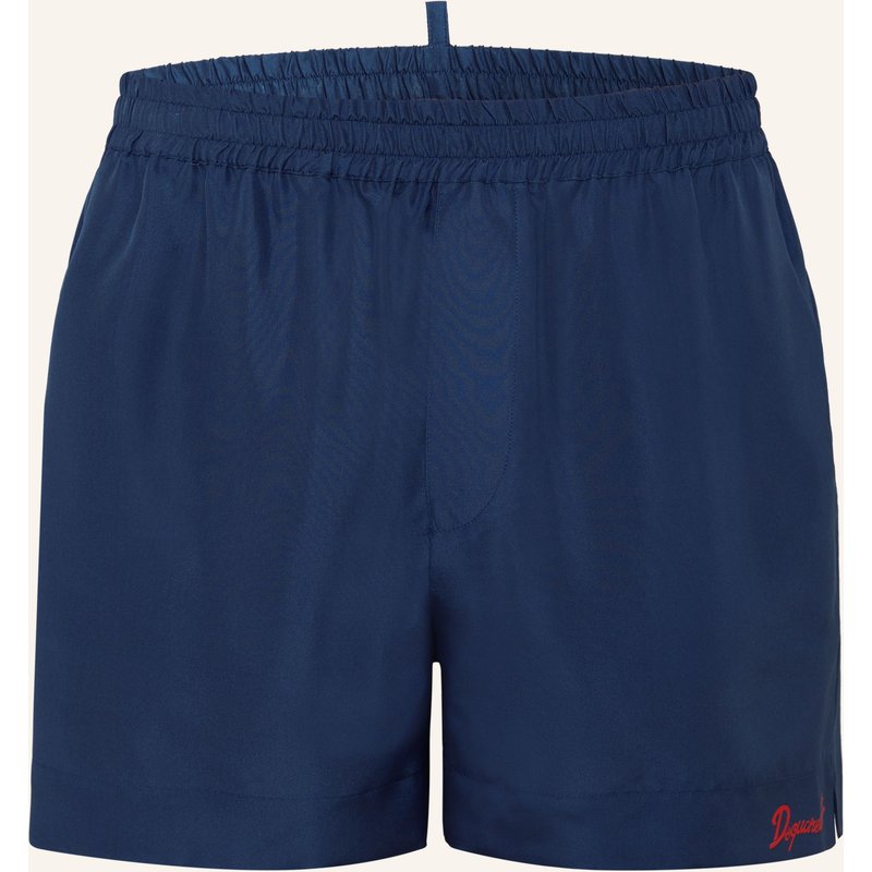 dsquared2 Seidenshorts blau