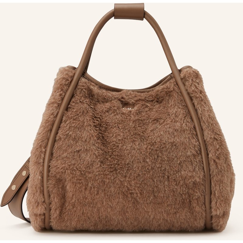 Max Mara Handtasche Marine braun
