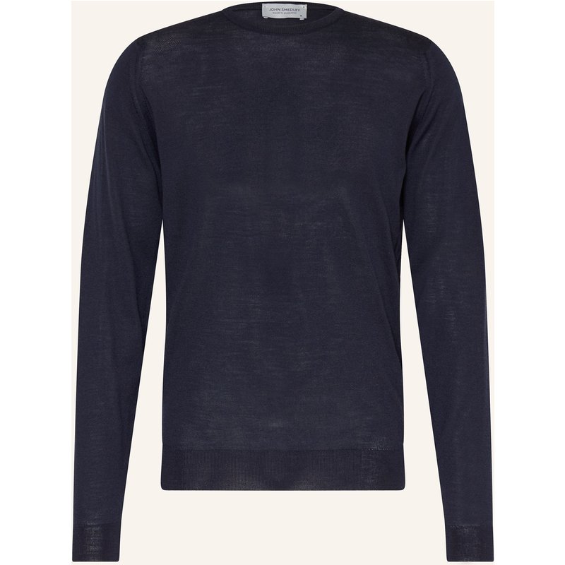 John Smedley Pullover Aus Merinowolle blau