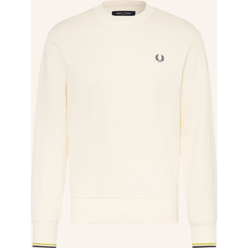 Fred Perry Sweatshirt weiss