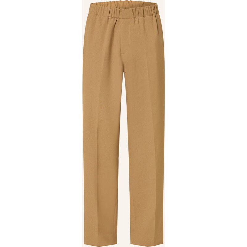 Sandro Jerseyhose Straight Fit braun