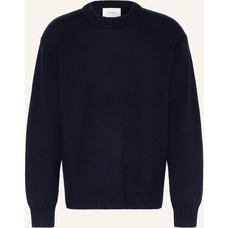 Lisa Yang Cashmere-Pullover Kristian blau