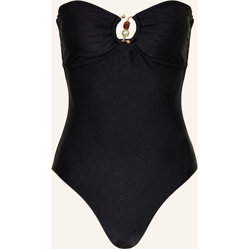 Seafolly Bandeau-Bikini Palermo schwarz