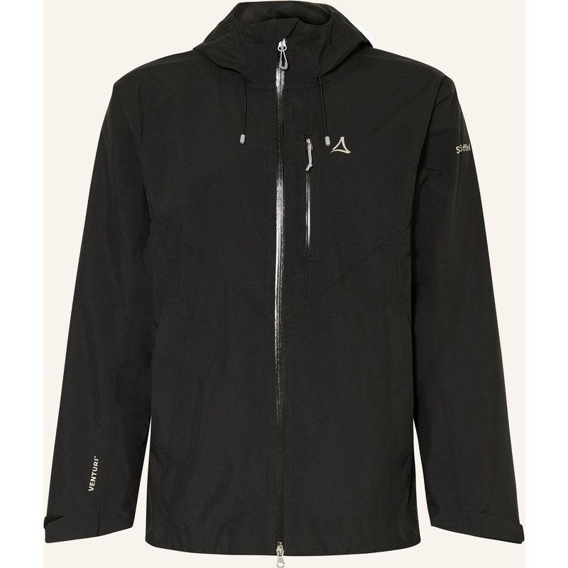 Schöffel Regenjacke Mauku schwarz