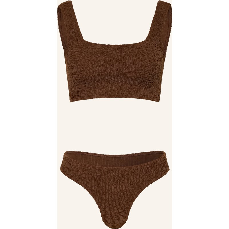 Sorbet Island Bustier-Bikini braun