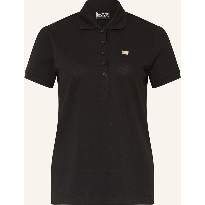 ea7 Emporio Armani Funktions-Poloshirt Core Lady schwarz