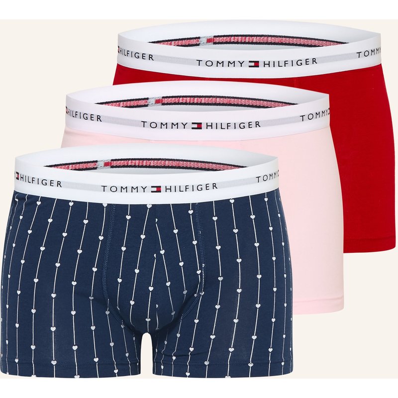 Tommy Hilfiger 3er-Pack Boxershorts rot