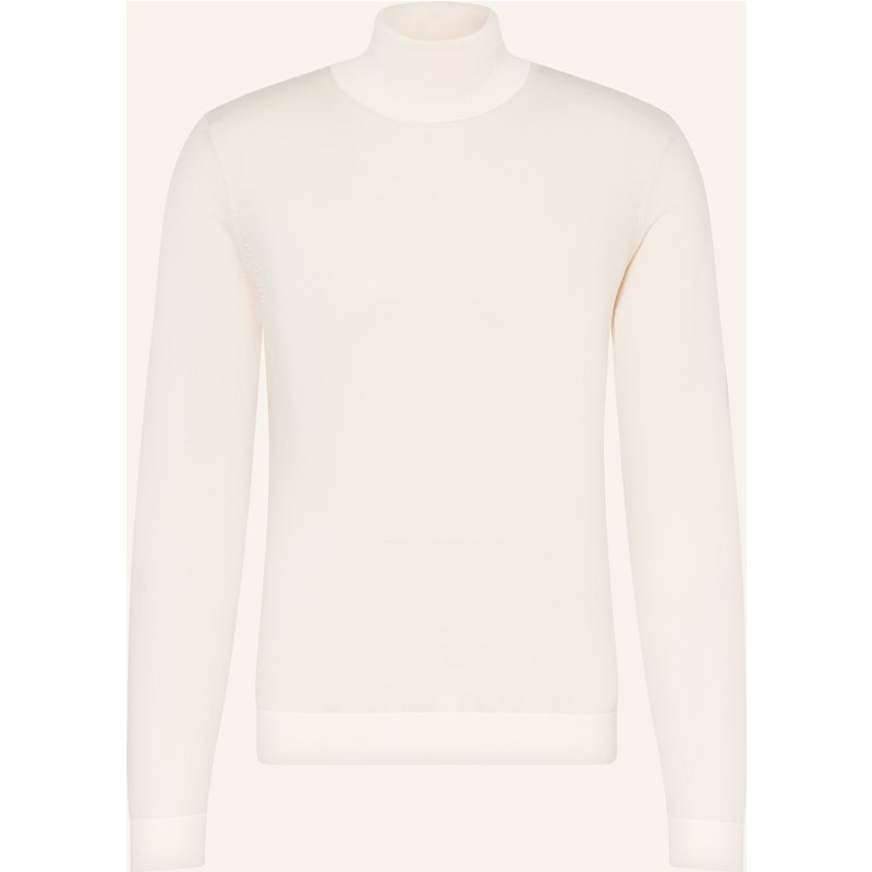 Boss Rollkragenpullover Musso weiss