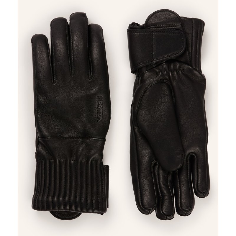 Hestra Lederhandschuhe Idre schwarz