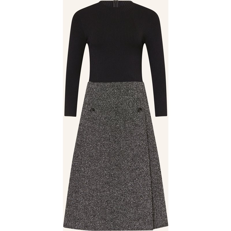 Ted Baker Kleid Ekaad Im Materialmix Mit 3/4-Arm schwarz