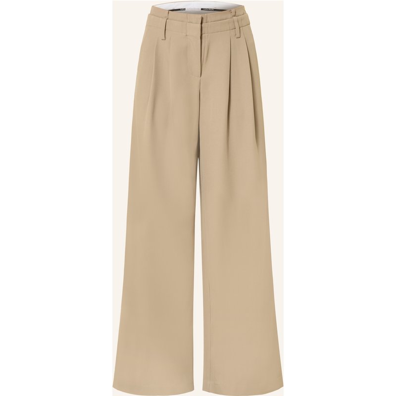 Leger Studio Marlenehose Marcellina beige