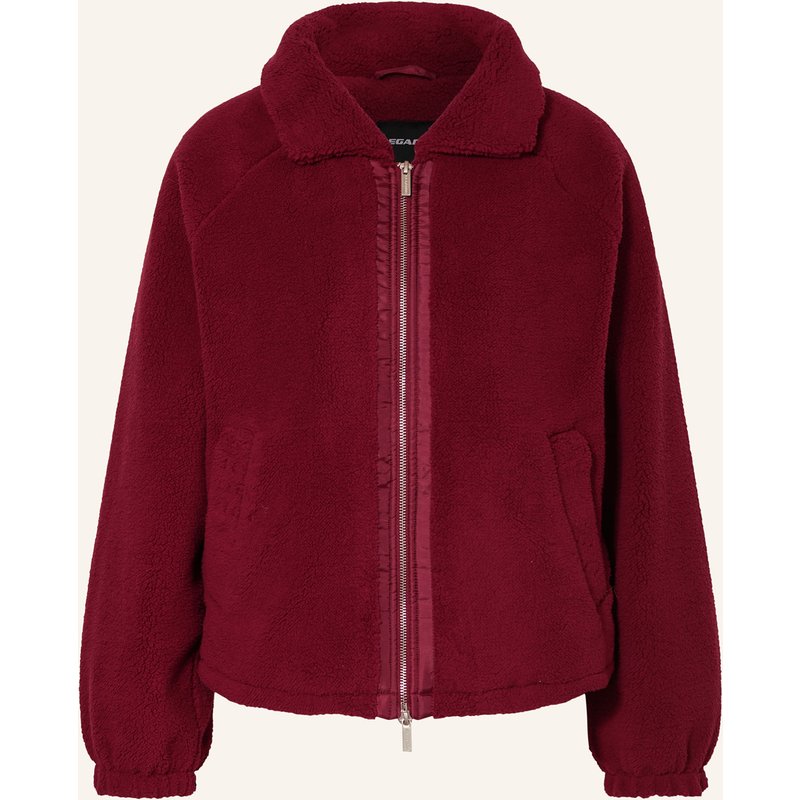 Pegador Teddyfell-Jacke Enn rot