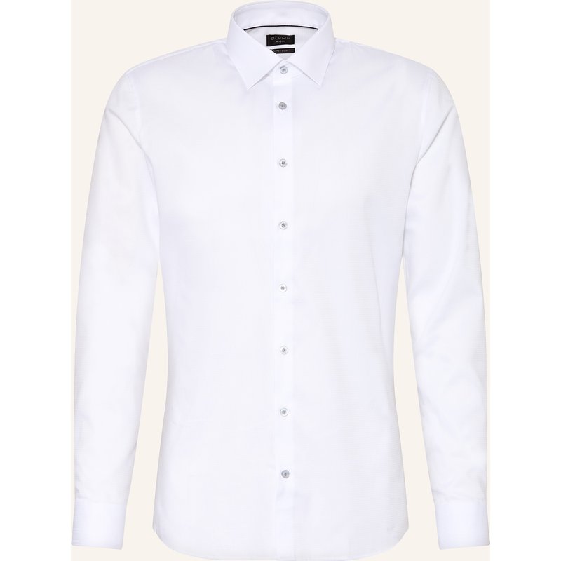 Olymp Hemd No. Six Super Slim weiss