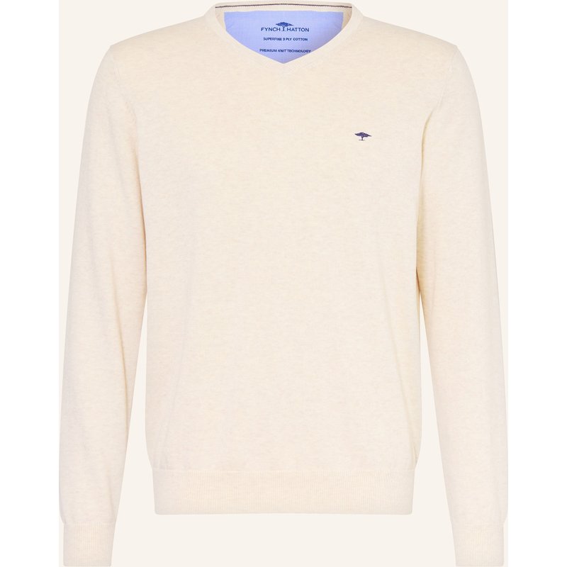 Fynch-Hatton Pullover weiss
