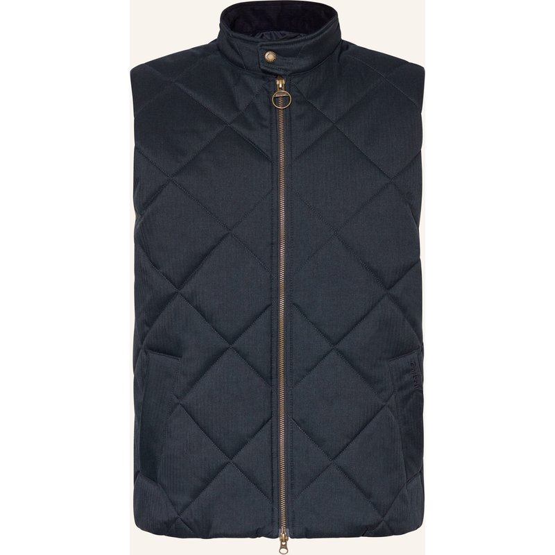 Barbour Steppweste Harrington Gil blau