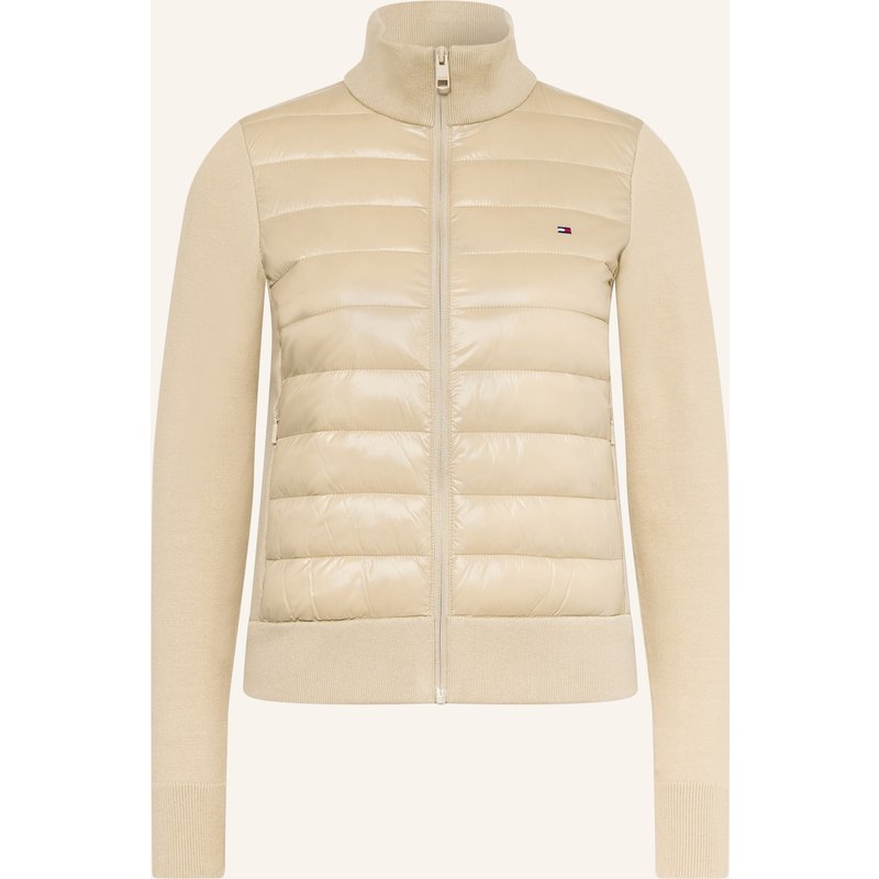 Tommy Hilfiger Steppjacke Im Materialmix beige
