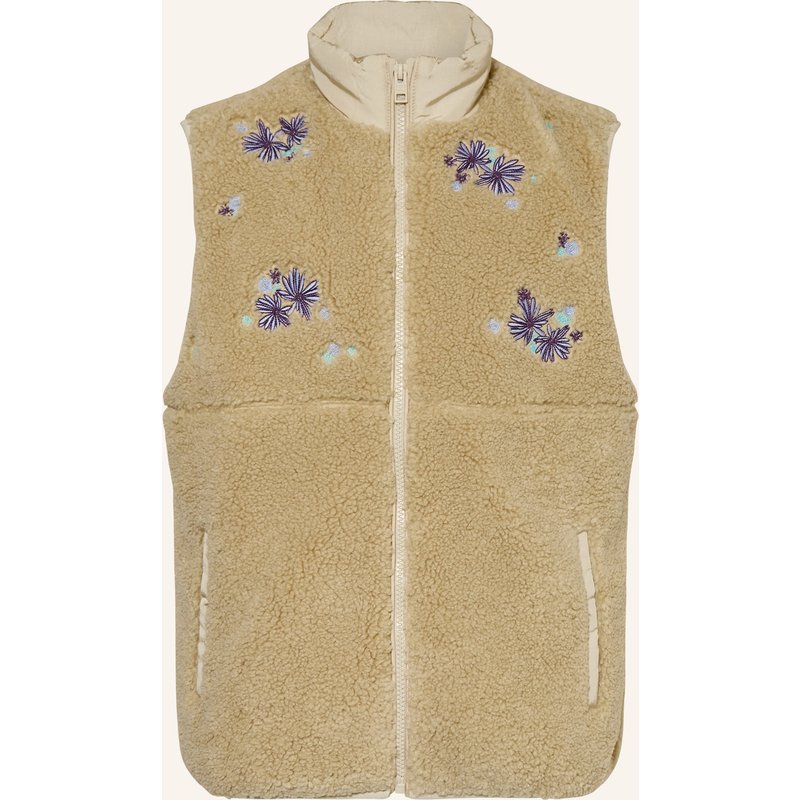 Tommy Hilfiger Teddyfell-Weste beige