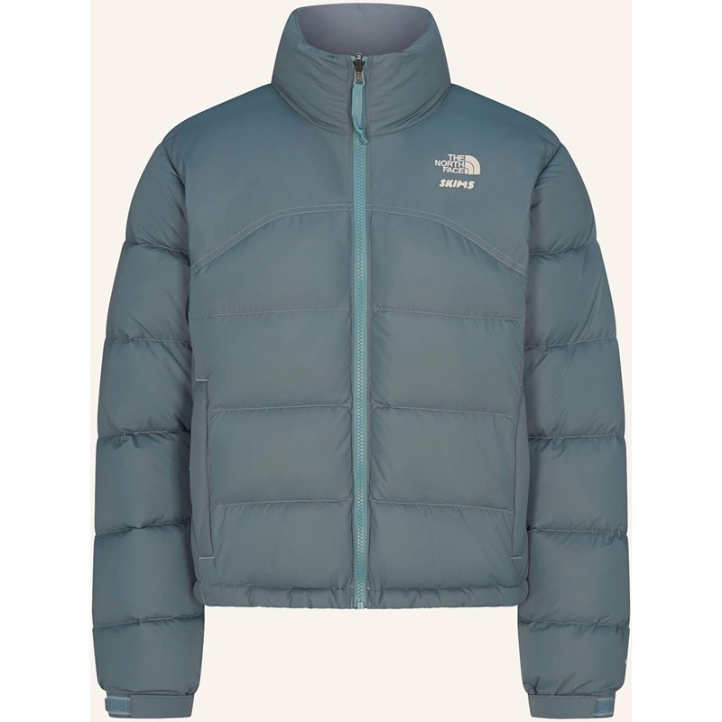 The North Face X Skims Daunenjacke Tnf X Project K 2000 Retro Shrunken Nuptse blau