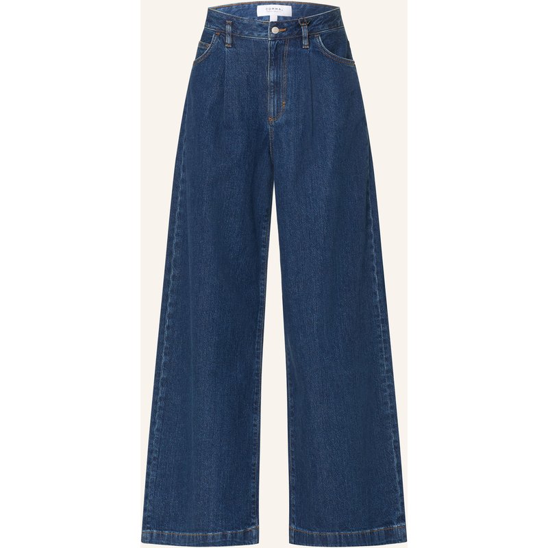 Comma Casual Identity Wide Leg Jeans blau