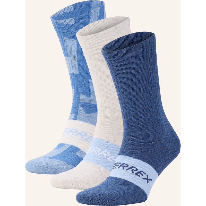 Adidas Terrex 3er-Pack Trekking-Socken Terrex blau