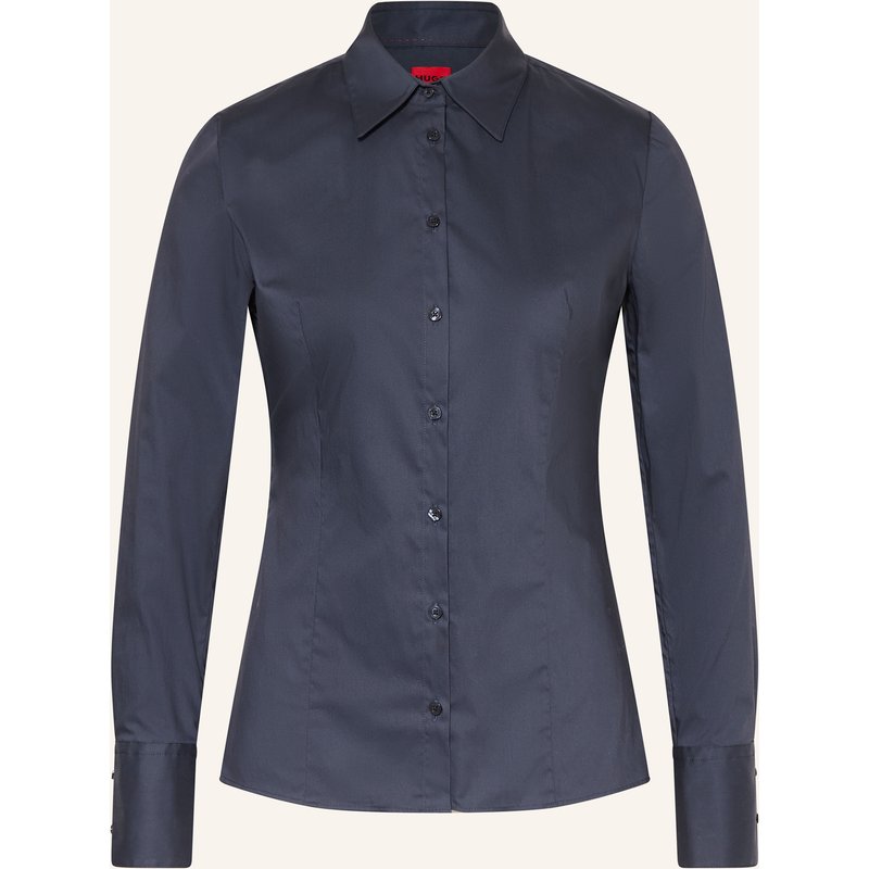Hugo Hemdbluse The Fitted Shirt blau