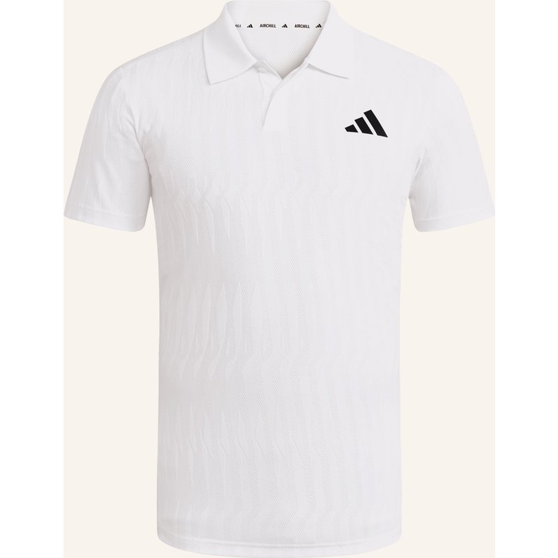 Adidas Funktions-Poloshirt Freelift weiss
