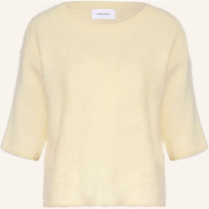 Darling Harbour Cashmere-Pullover Mit 3/4-Arm gelb