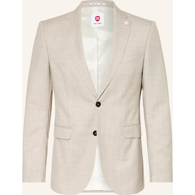Cg - Club Of Gents Anzugsakko Cg Paul Slim Fit beige