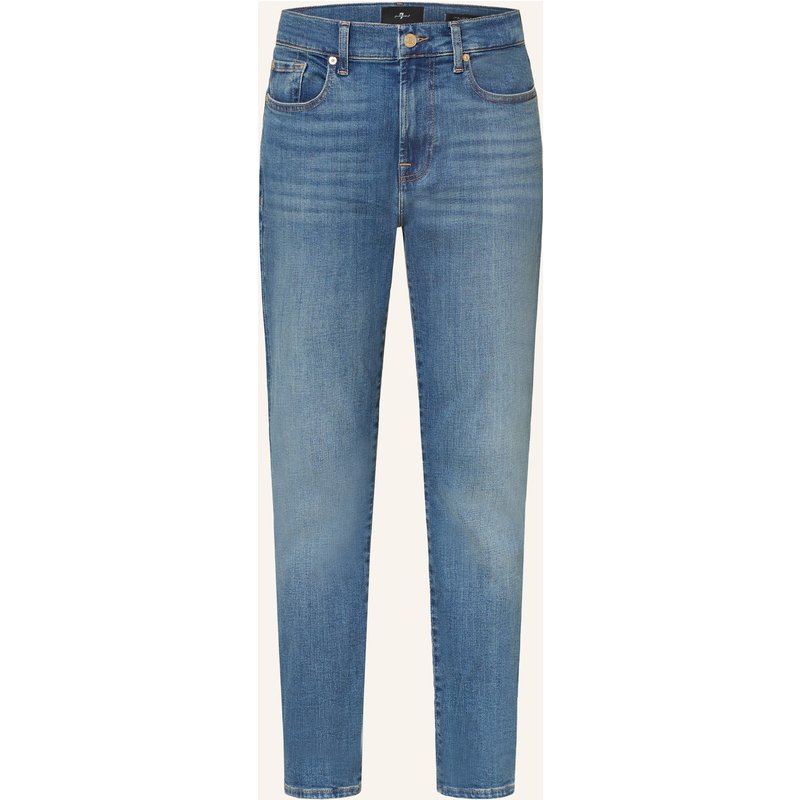7 For All Mankind Skinny Jeans Relaxed Skinny blau