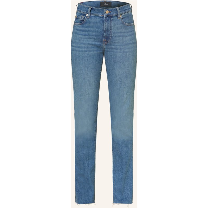 7 For All Mankind Bootcut Jeans blau