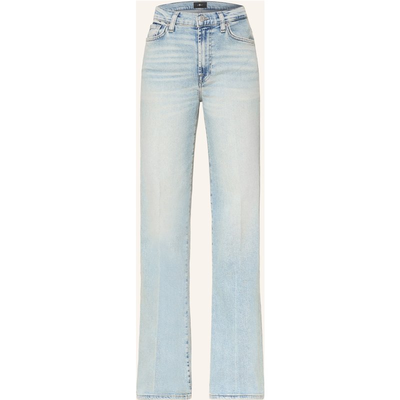 7 For All Mankind Flared Jeans Modern Dojo blau