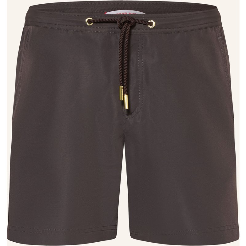 Orlebar Brown Badeshorts Bulldog Drawcord braun