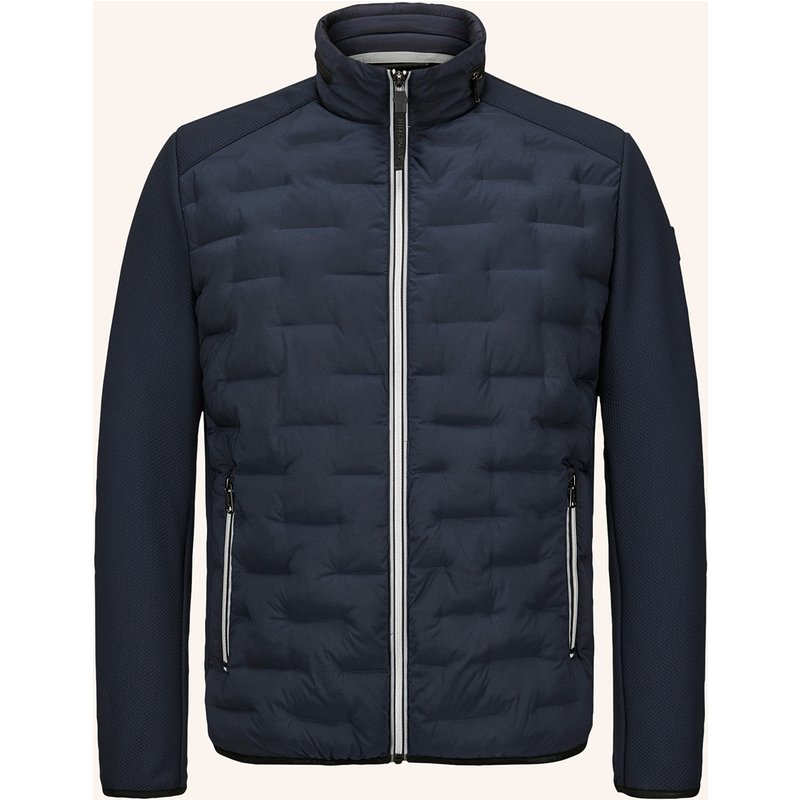 Milestone Steppjacke Msnerano Im Materialmix Mit Dupont™ Sorona®-Isolierung blau