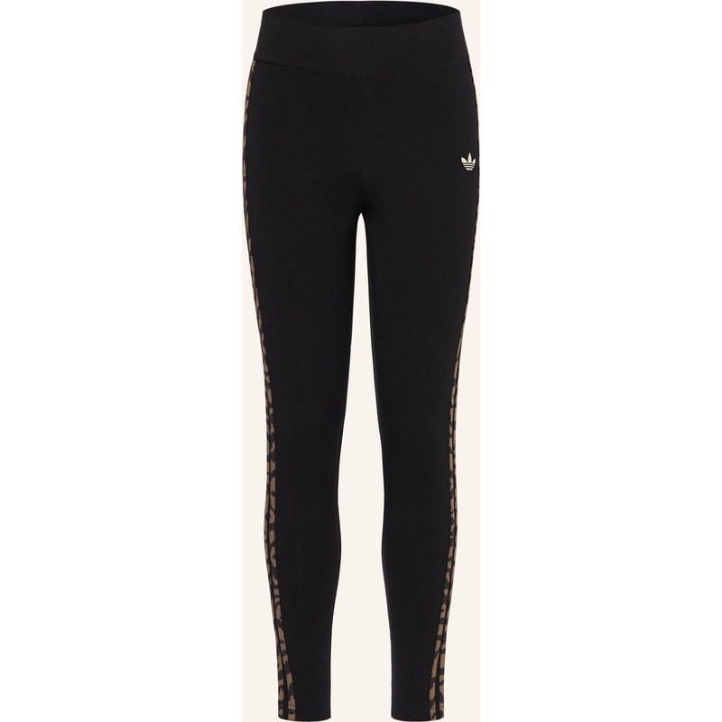 Adidas Originals Leggings 3-Streifen schwarz